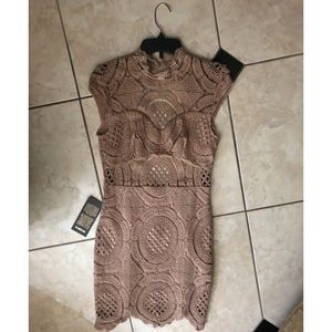 NWT Beige Bebe Dress